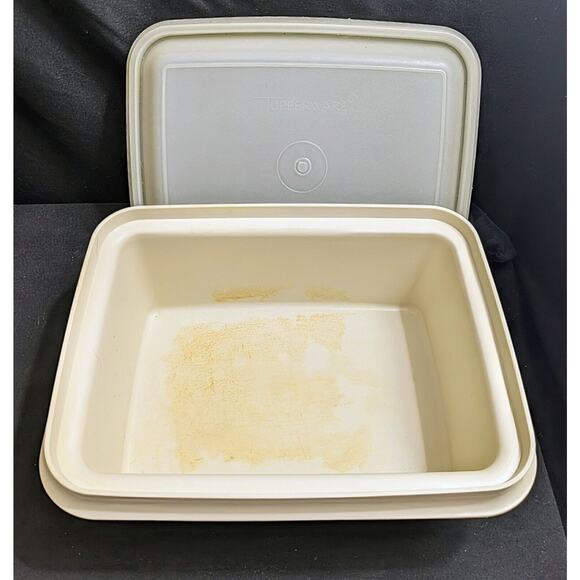 VINTAGE Tupperware #1254-11 Ice Cream Keeper Freeze And Save - Picture 4 of 4